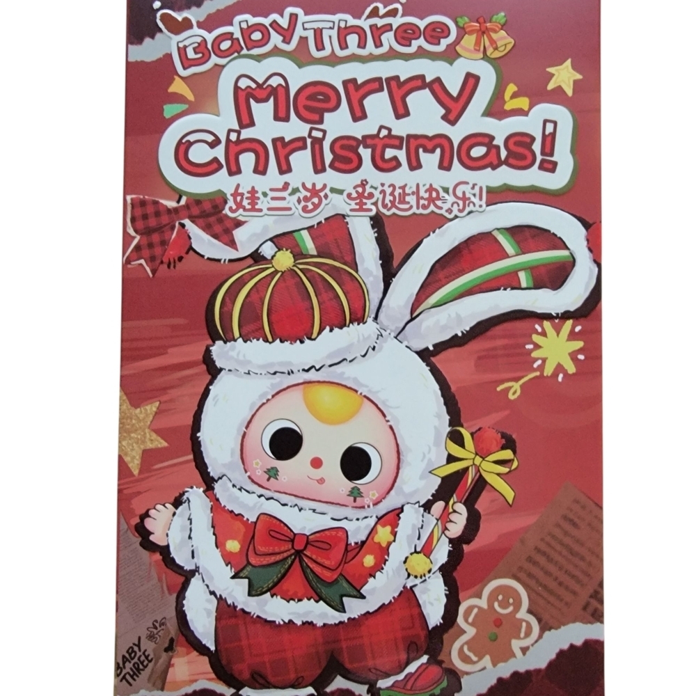 Baby Three Merry Christmas Santa